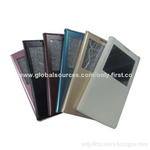 Smart Mobile Phone Cases for Samsung Galaxy Note 3 with Control Sleep/Wake-up Function